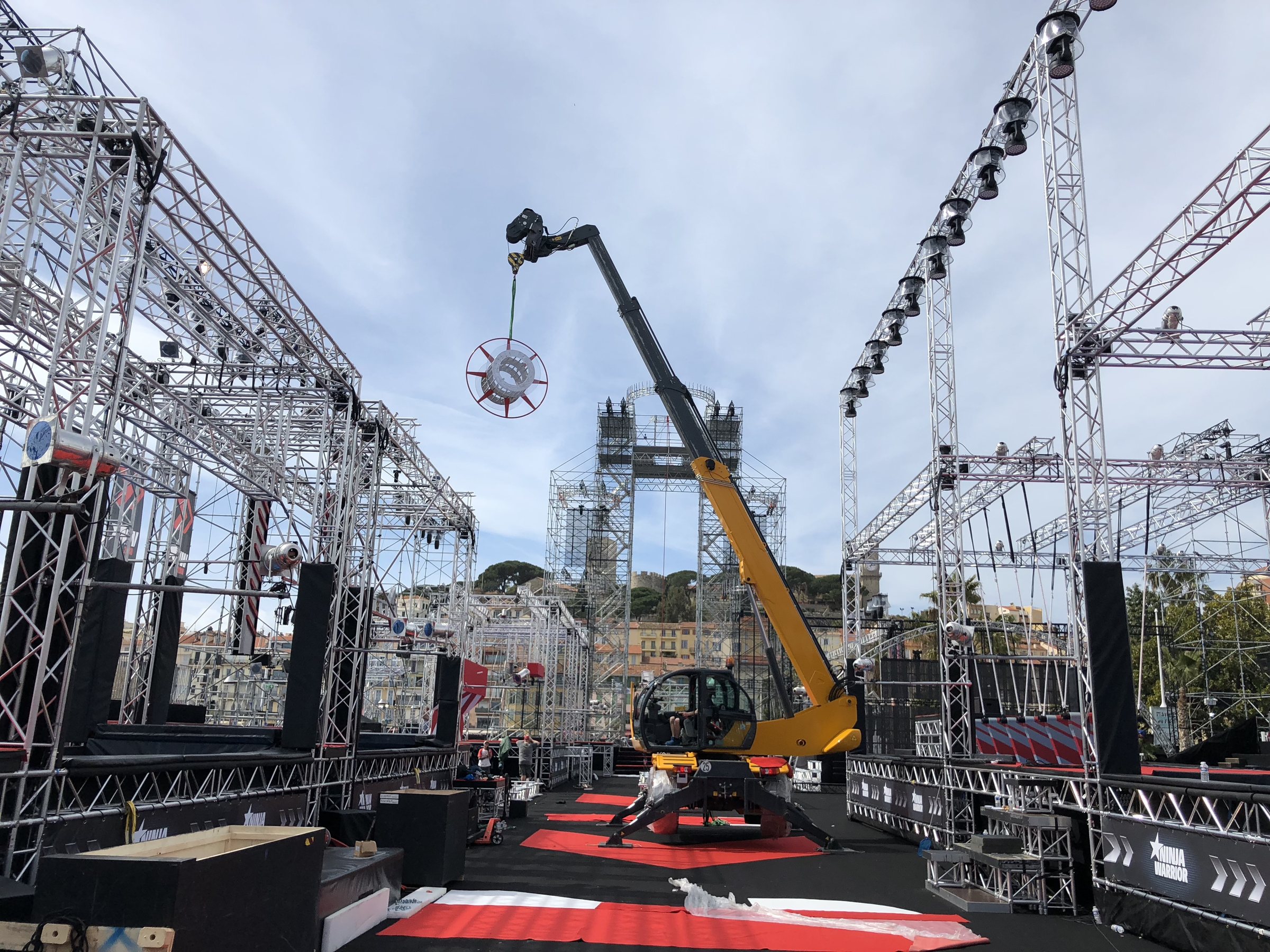 Ninja Warrior parcours